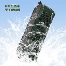 image-Bluetooth Speaker 10W Solar - Green IPX6 Waterproof Outdoor