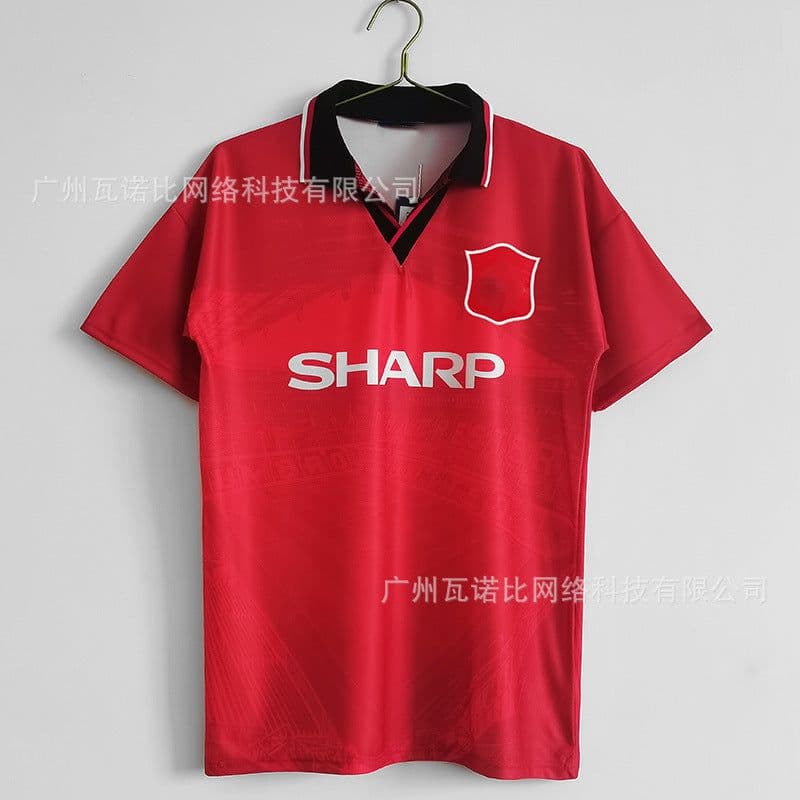 image-Football Jersey - Retro Home Away Long Sleeve Polyester
