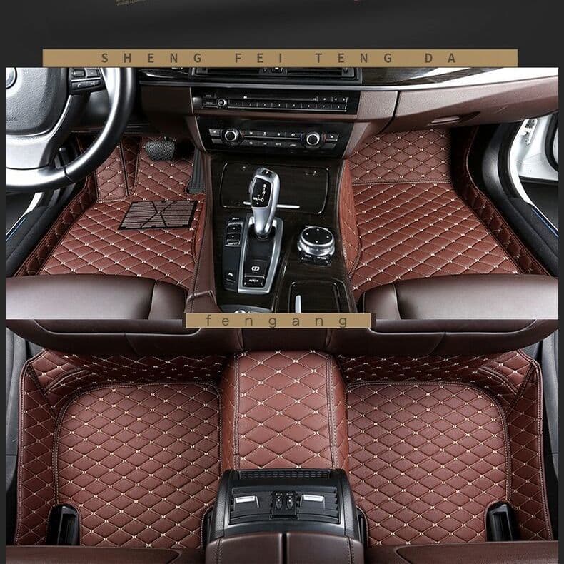 image-Wholesale full set of separate car floor mats universal non-slip foot mats fully surrounded by easy-to-clean car floor mats