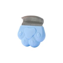 image-Pet grooming artifact self-cleaning comb cat comb needle comb to remove floating hair cat and dog groomer special comb brush massage brush