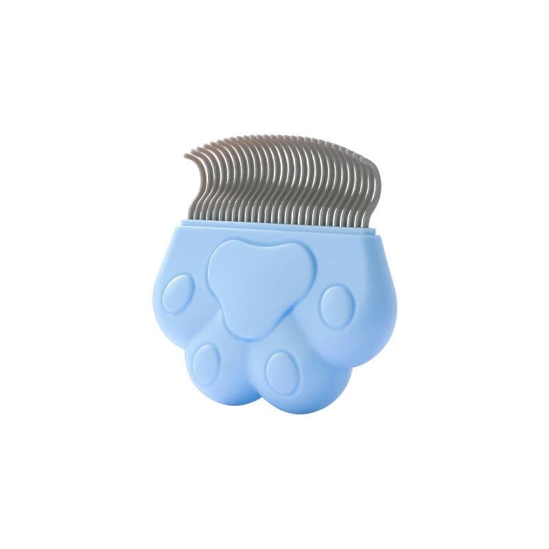image-Pet grooming artifact self-cleaning comb cat comb needle comb to remove floating hair cat and dog groomer special comb brush massage brush