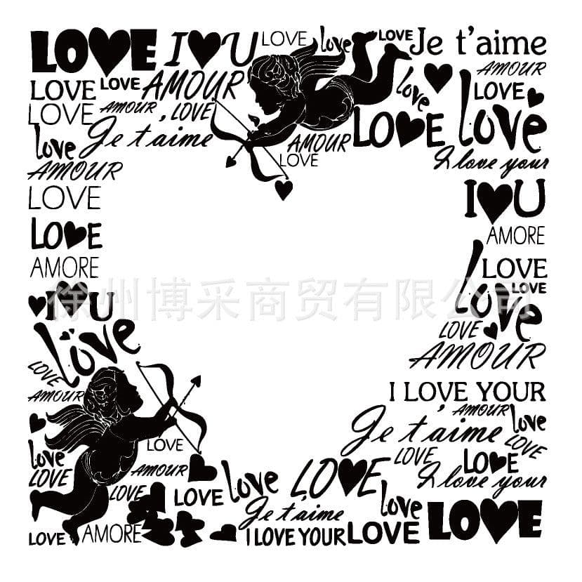 image-Silicone transparent seal hand account seal factory direct sale DIY soft rubber seal series pattern background stamp