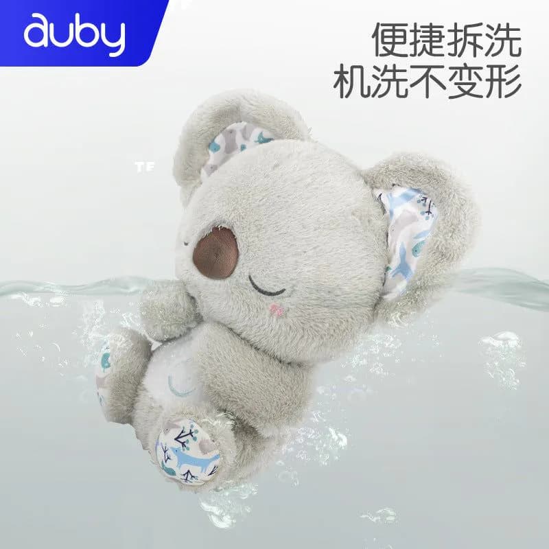 image-Koala Plush Doll - Grey Music Toy Newborn