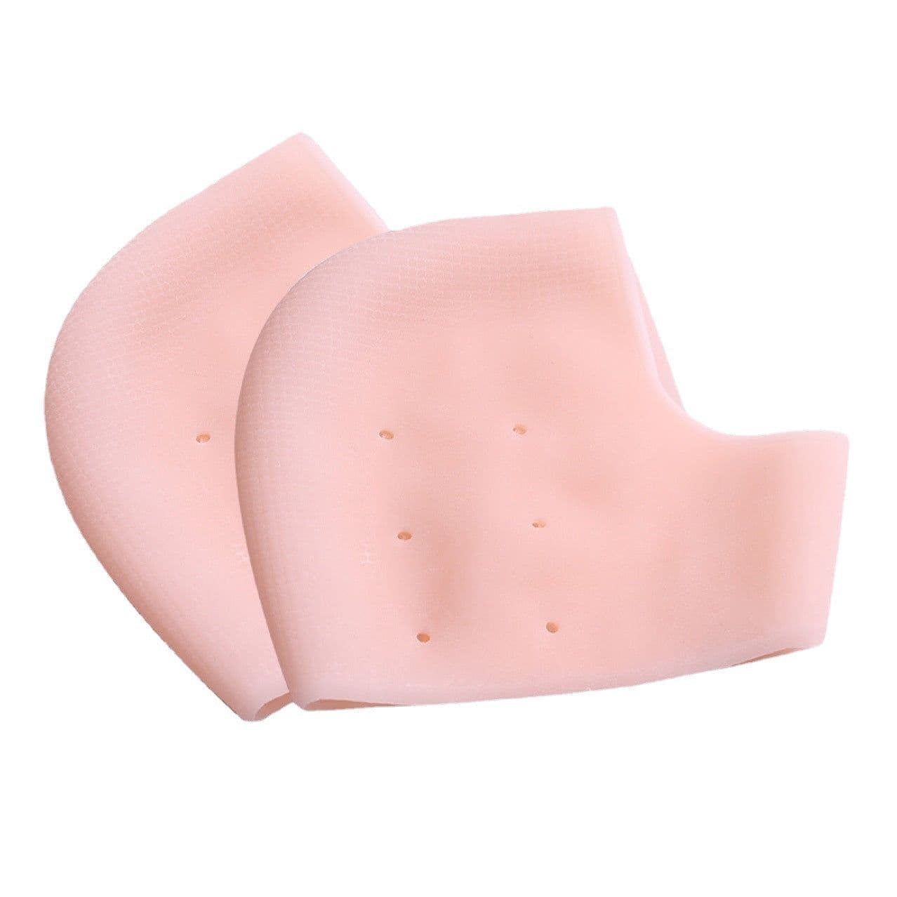 image-Silicone heel protector anti-slip anti-crack heightening set heel crack dry crack protection men and women pain anti-crack socks
