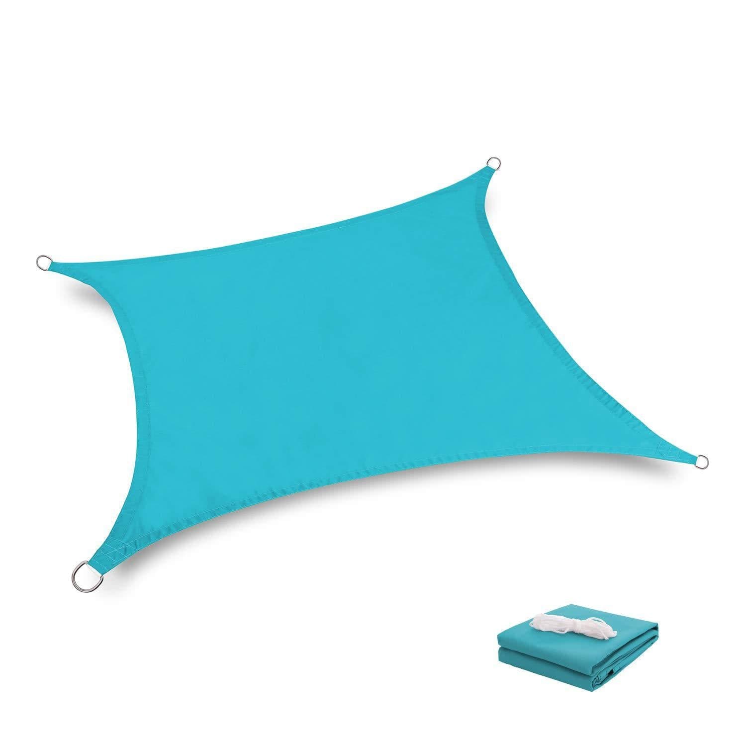 image-Factory stock outdoor triangular shade sail four-corner shade sail rectangular canopy waterproof and anti-ultraviolet cross-border