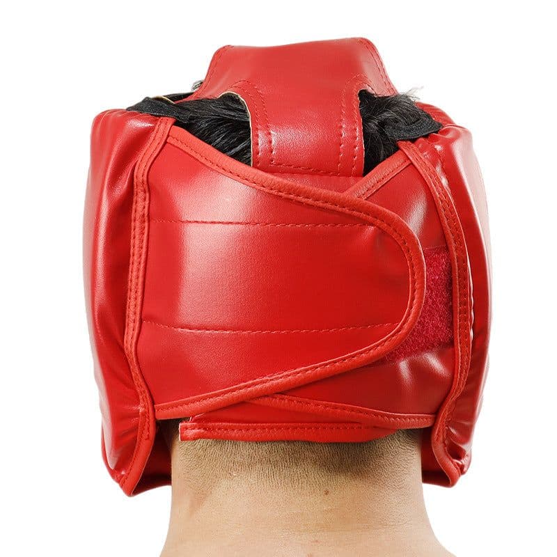 image-Boxing Helmet - Kids/Adult PU Monkey Face Taekwondo Protection