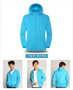 image-Summer outdoor sports sun protection clothing women 2021 new sun protection clothing skin clothing light and breathable men's printed logo