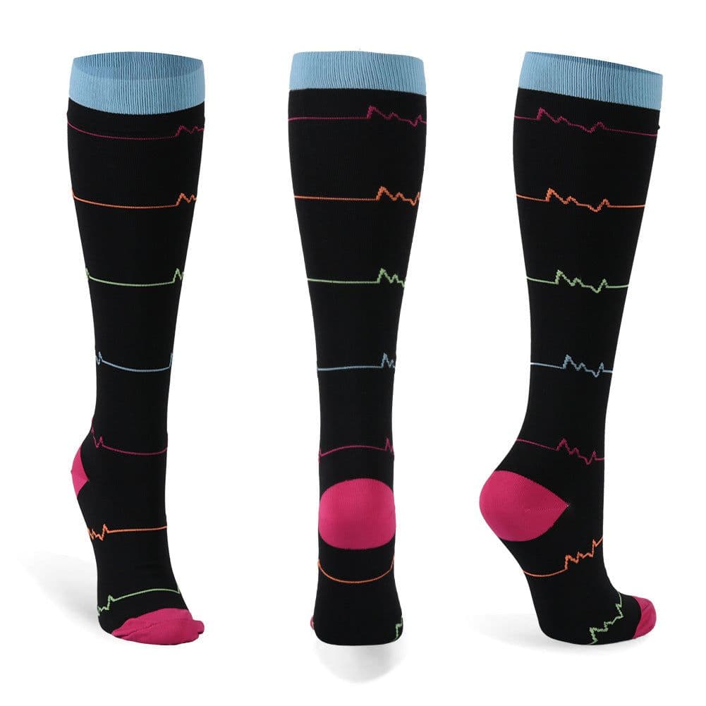 image-Cross-border Hot Compression Calf Socks for Men/Women - Elastic Sports