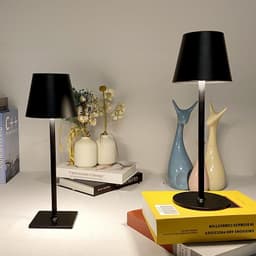 image-American Nordic LED Table Lamp - Gray USB Charging