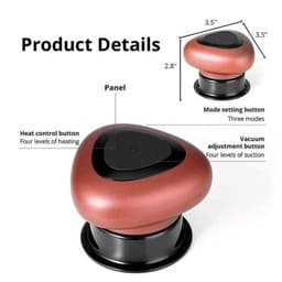 image-Electric Cupping Massage Device - Red Type E