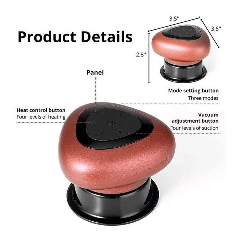 image-Electric Cupping Massage Device - Red Type E