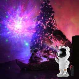 image-Astronaut Star Projection Night Light - Full-color RGB 25*12*11cm