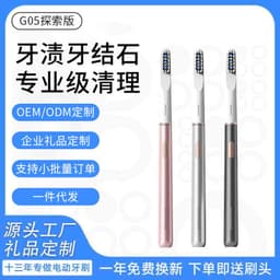 image-Michelin Portable Electric Toothbrush - Silver 800mAh Rechargeable