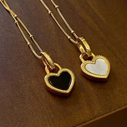 image-Titanium Steel Diamond Necklace - Women's Clavicle Chain