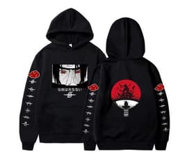 image-Men's & Women's Anime Hooded Hoodie - Large Size