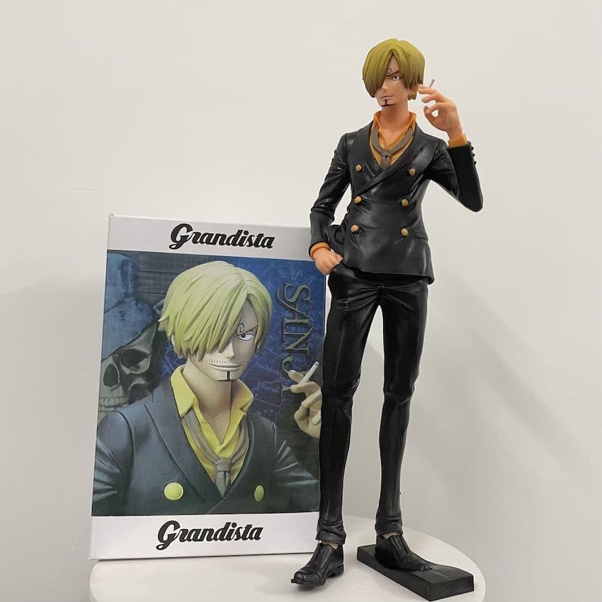 image-Ming Hong One Piece Luffy Ace Sanji Doll Figure Set