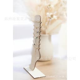 image-Paint the Stars Wooden Jewelry Storage Rack