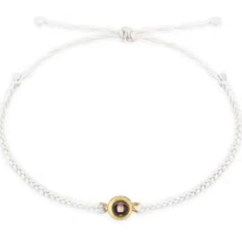 image-Minghao Braided Rope Bracelet - Titanium Steel