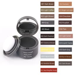 image-MAYCHEER Hairline Shadow Powder, Natural Color, 3 Years Shelf Life