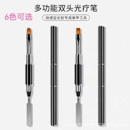 image-Lattice Spectrum UV Gel Pen - Silver Round Head