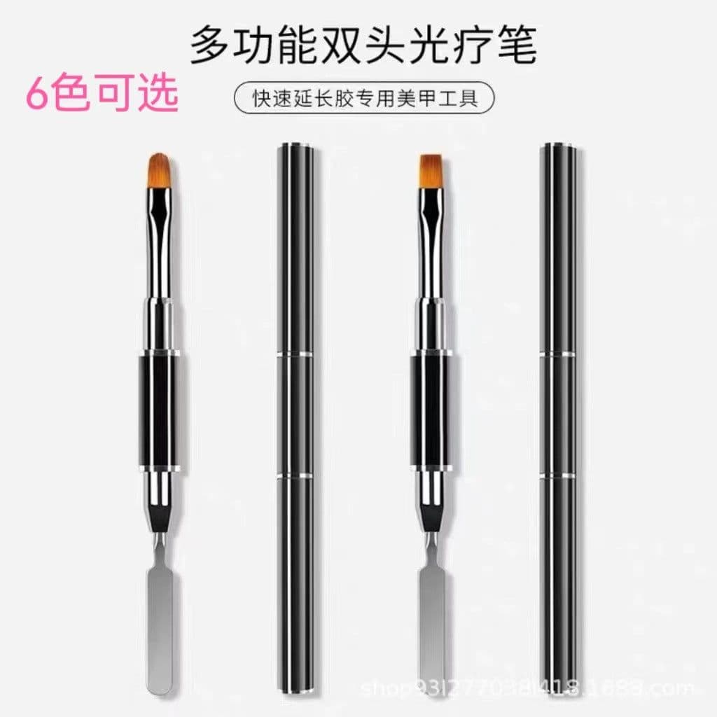 image-Lattice Spectrum UV Gel Pen - Silver Round Head