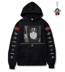 image-Men's & Women's Anime Hooded Hoodie - Large Size