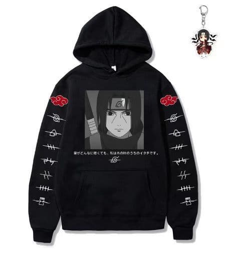 image-Men's & Women's Anime Hooded Hoodie - Large Size