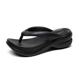 image-EVA Flip Flops Women - Pink Herringbone Round Toe