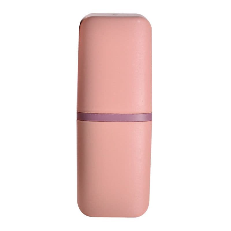image-Tooth Cup Toothbrush Holder - Beige Gray PP