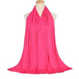 image-Modal Cotton Scarf - Long Soft Casual Solid Color