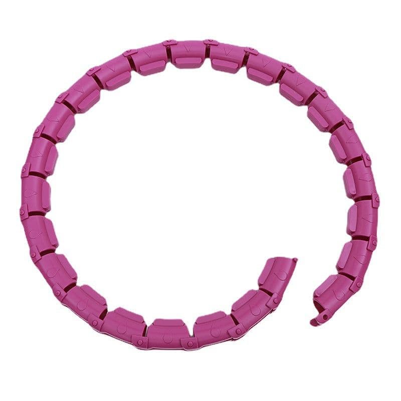 image-Haomijia Smart Hula Hoop - Purple Blue Pink ABS Material for Adults & Kids