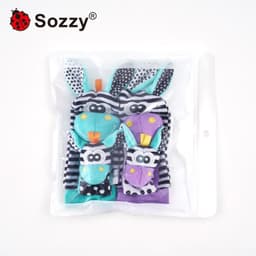 image-Sozzy Baby Rattle Socks Wrist Strap 0-1Y