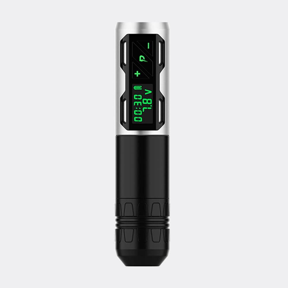 image-Wireless Rechargeable Tattoo Pen - Silver