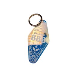 image-Acrylic Diamond Keychain - Color Changing Laser Pendant