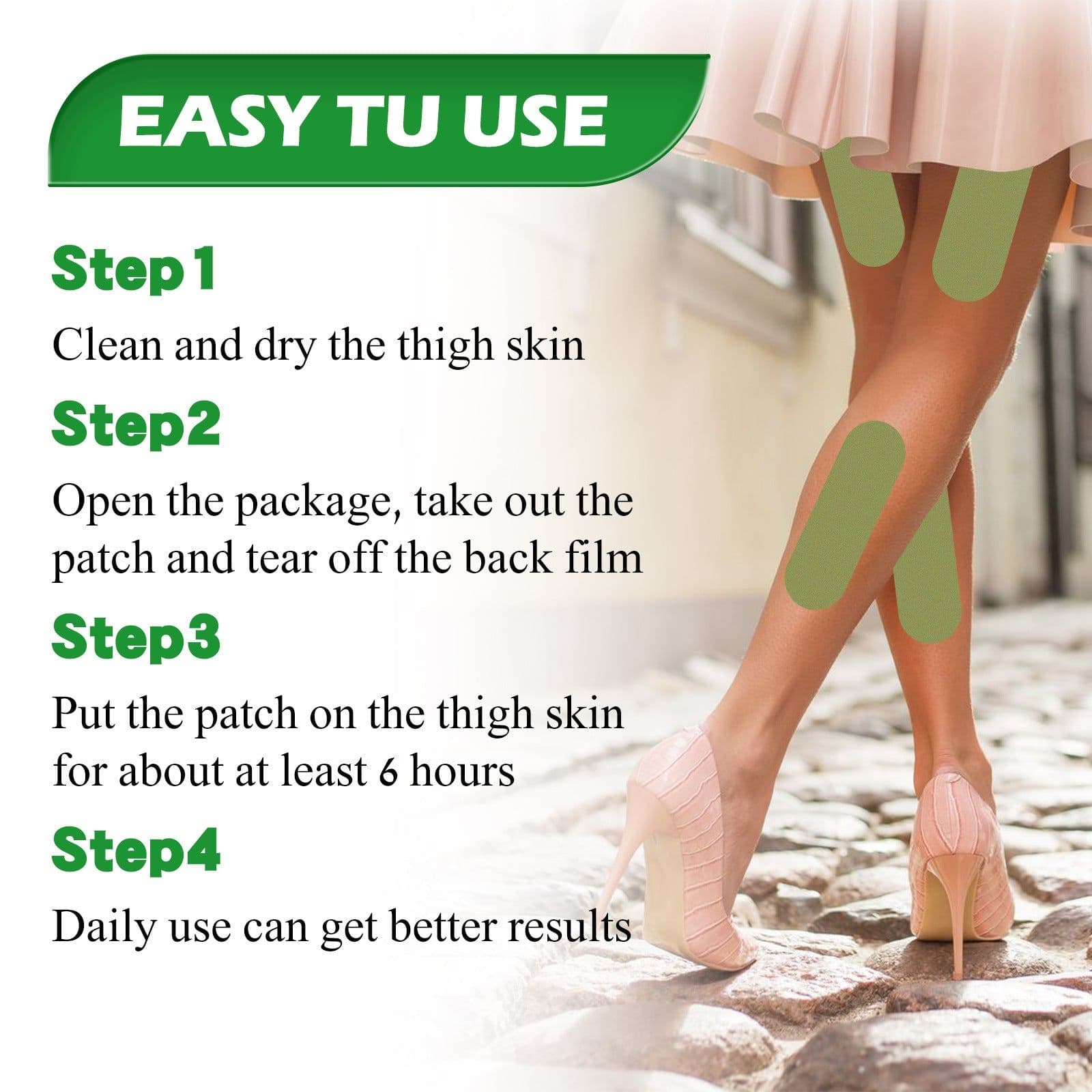 image-EELHOE Wormwood Leg Lifting Patch Anti-Cellulite