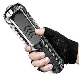 image-LED Rechargeable Flashlight USB 500m Range