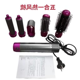 image-Hair Straightener Brush 5 in 1 Hair Dryer