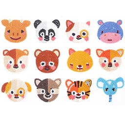 image-Douyin Rabbit Year Puzzle Sticker - DIY Crystal Diamond Fridge Decal - Cartoon Style