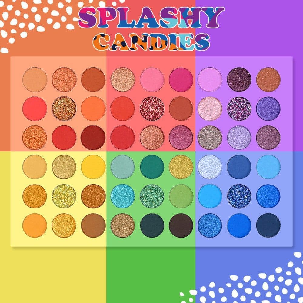 image-UCANBE Splashy Candies Eyeshadow Palette - 54 Colors
