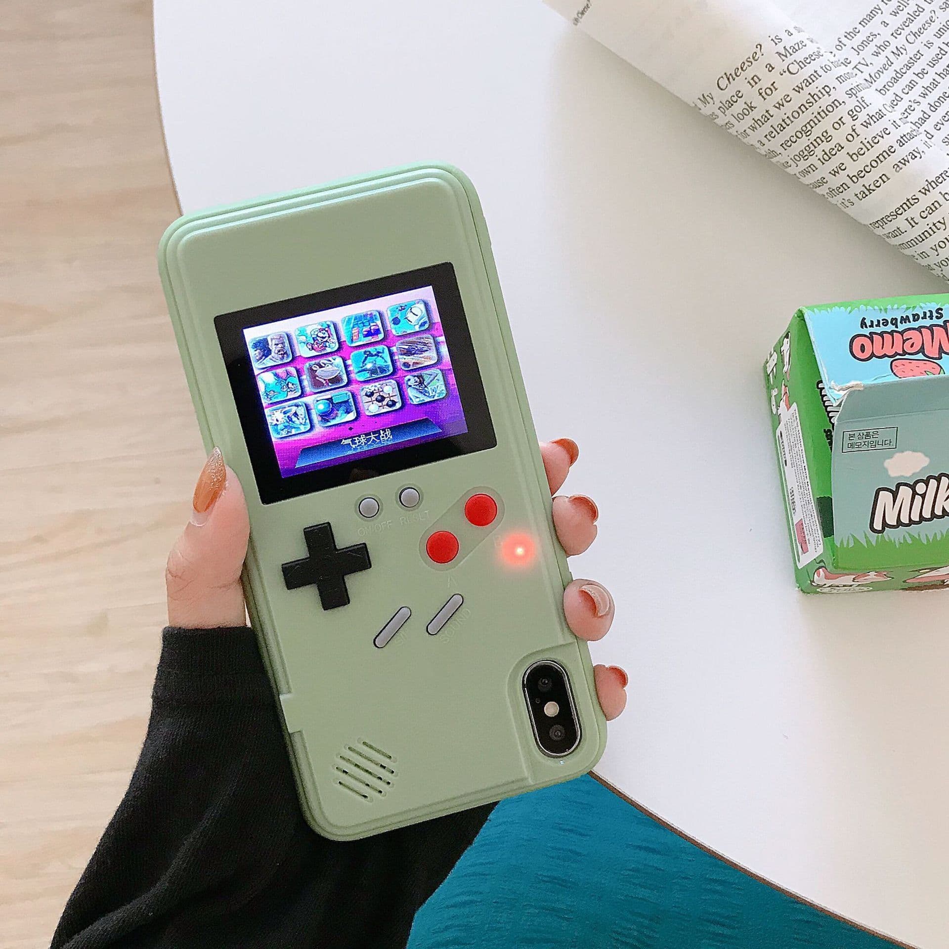 image-iPhone 13/14 Pro Max Game Case - Tetris - Color Screen - Apple 11/12 Mini