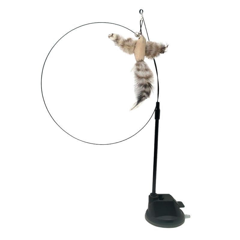 image-Cat Teaser Wand - Feather Interactive Toy