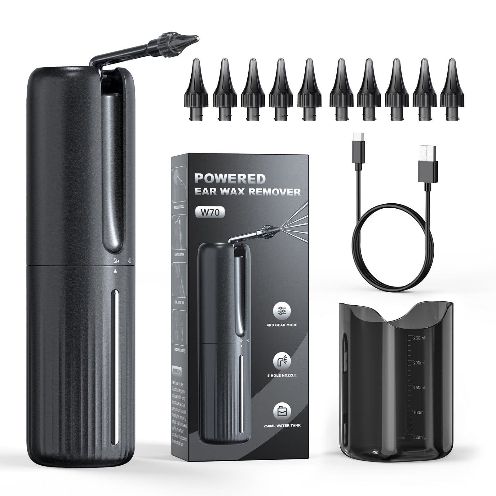 image-Sunuo E30 Electric Ear Irrigator - Black