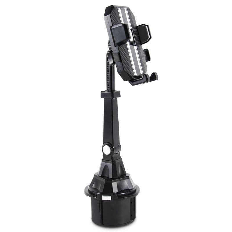 image-Foreign trade explosive car mobile phone bracket water cup seat center console rear seat universal adjustable car navigation bracket