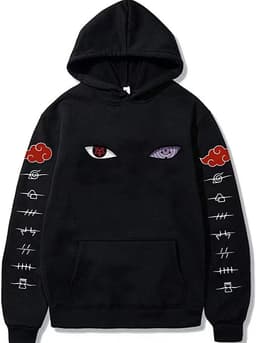 image-Men's & Women's Anime Hooded Hoodie - Large Size