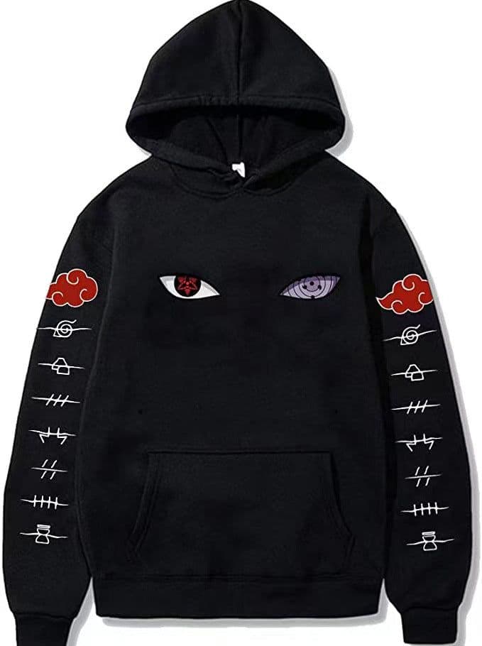 image-Men's & Women's Anime Hooded Hoodie - Large Size