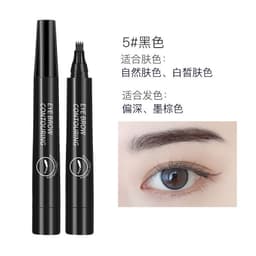 image-Four-pronged eyebrow pencil with clear roots, liquid eyebrow pencil, claw eyebrow pencil, liquid eyebrow pencil, waterproof and non-smudged, cross-border