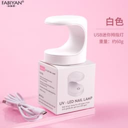 image-New Nail Art Phototherapy Lamp Mini Cute Nail Art Lamp Nail Polish Gel Portable Baking Lamp Not Black Hand Nail Phototherapy Machine