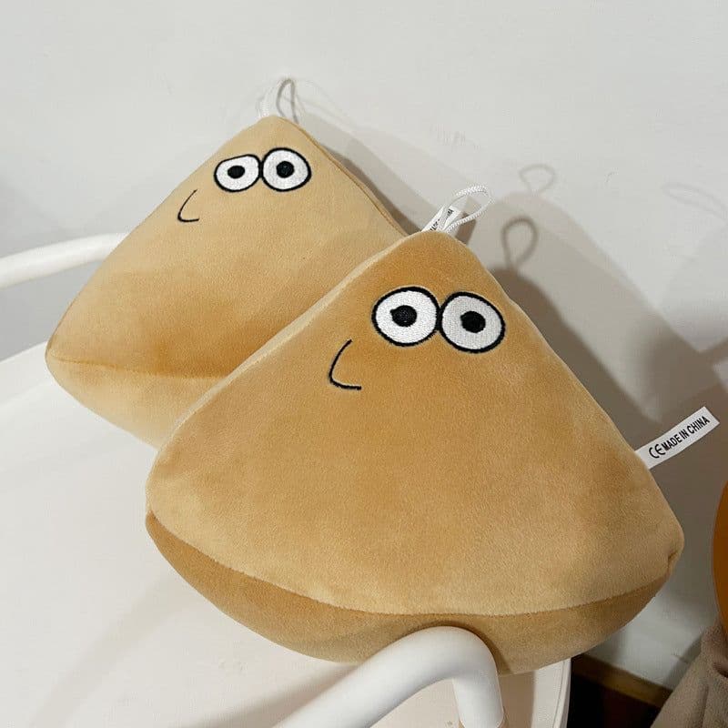 image-Alien Big-Eyed Snail Plush Toy Doll - Cross-border Pou