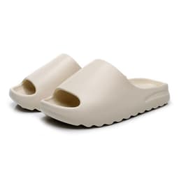 image-Wholesale Coconut Slippers - White Size 44-45
