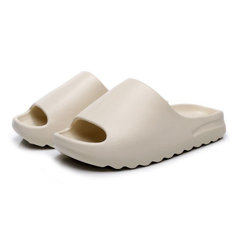 image-Wholesale Coconut Slippers - White Size 44-45